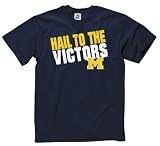 Michigan Wolverines Navy Slogan T-Shirt