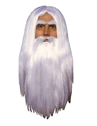 Forum Novelties Men's Merlin Wig & Beard