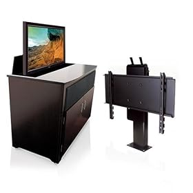 Lovan Harmony Walnut Cabinet with Universal Plasma/LCD Lift