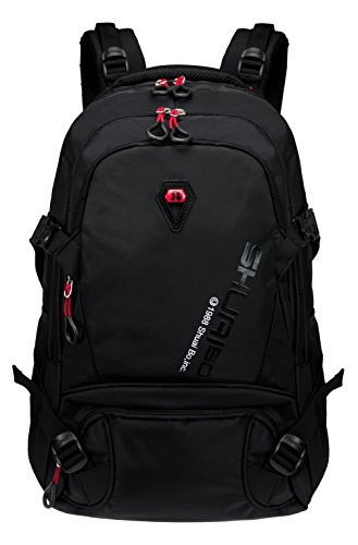 ProEtrade Multipurpose Large Oversize Waterproof Travel Outdoor School Backpack (Black)
