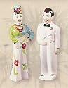 Latin CUBAN dance decor tropical SALT AND PEPPER SHAKER