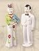 Latin CUBAN dance decor tropical SALT AND PEPPER SHAKER
