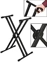 On-Stage Stands Heavy-Duty Deluxe X ERGO-LOK Keyboard Stand