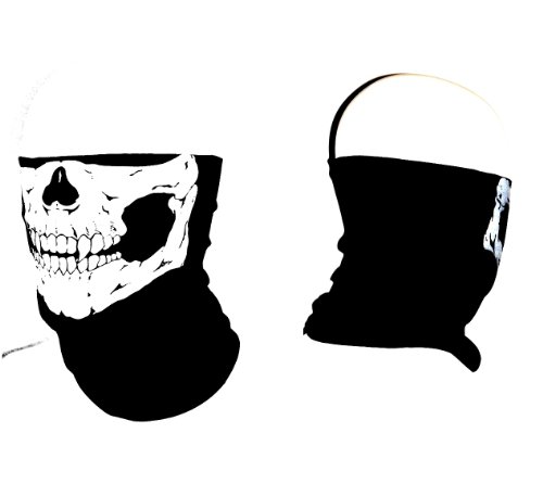 Stretchable Tubular Skull Face Mask Motorcycle Biker Snowboards