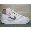 Nike Jordan Sky High Canvas White Red Grey Trainers
