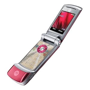 Motorola KRZR K1 Unlocked Phone with 2 MP Camera, MP3/Video Player, and MicroSD Slot–International Version with Warranty (rose bloom)