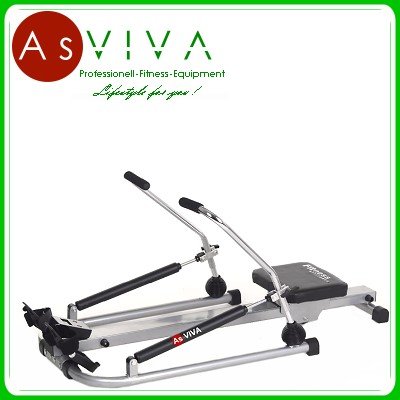 AsVIVA | RUDERGERÄT Dynamik Rower Cardio I Fitnessgerät