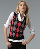 Tommy Hilfiger Jocelyn Argyle Sweater Vest