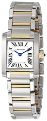 Cartier Women's W51007Q4 Tank Francaise Stainless Steel and 18K Gold Watch