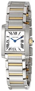 Cartier Tank Francaise 18kt Yellow Gold and Steel Ladies Watch W51007Q4