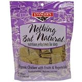Evanger's Nothing But Natural Organic Chicken w/ Fruit and Vegetables Jerky Dog Treat, 4.5oz