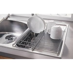 American Standard 7354.100.075 Culinaire Large Steel Dish Rack in Stainless Steel