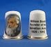 Porcelain China Collectable Thimble - William Booth Founder of The Salvation Army - Free Gift Box