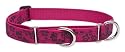 Lupine Large Martingale Style Dog Collar - Plum Blossom 15-22 Inches