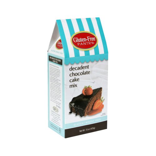 cheap The Gluten-Free Pantry Decadent Chocolate Cake Mix, 15-Ounce Boxes (Pack of 6)
