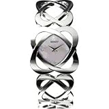 Seksy Model 4163.37 Ladies Pink Hidden Hearts Bracelet Watch Made With Swarovski Crystals