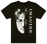 John Lennon - Imagine Portrait Specialty Products T-Shirt, L - Black