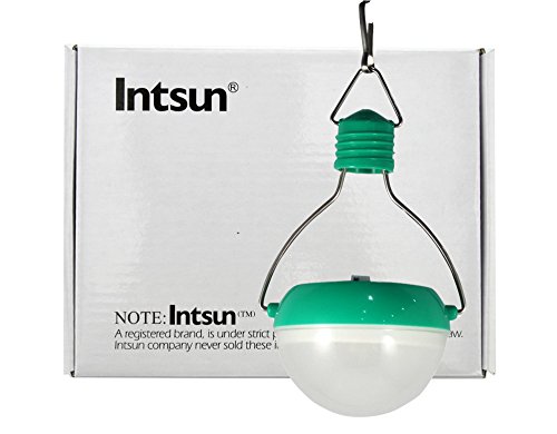 IntsunÂ® Energy Saving Portable N300 Solar Power LED Light Power-Saving Lamp 7 LED for Outdoor / Indoor Camping Hiking Lantern Lamp