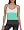 Wet Seal Women's Colorblock Slub Knit Tank L Aqua
