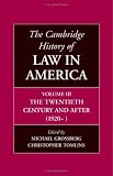 The Cambridge History of Volume 3