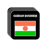 Niger - "GUIDAN ROUMDJI" Set of 4 Mini-Mousepad Coasters