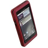 IHX Mobile Rubberized Protector Case for Motorola DROID 2 A955, Red