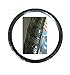 Ergonomic Contour Grove Grip Steering Wheel Cover - Green Croco Embossed