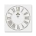 Clock Stencil Template - Reusable Stencil with Multiple Sizes Available