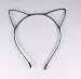 Navy Blue sparkly cat kitten ears headband hair band accessory kawaii cosplay