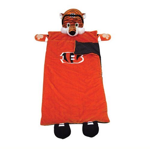 SC Sports Cincinnati Bengals Plush Mascot Sleeping Bag
