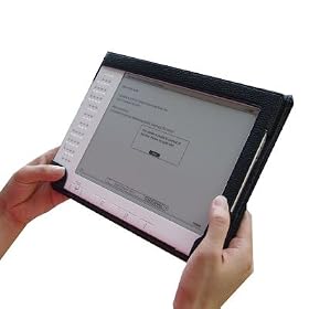 TrendyDigital Kindle DX Leather Cover (Black)
