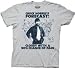 Chuck Norris Forecast Cloudy With a Chance of Pain Silver T-shirt (XX-Large)