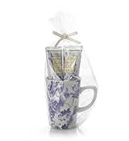 Floral Collection Lavender Mug Gift Set