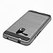 Alcatel One Touch Fierce XL Case, ZeopoCase 2-Piece Style Hybrid Shockproof Hard Case Cover for Alcatel OneTouch Fierce XL (5054) (Grey)