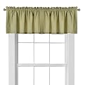 Peach Skin Tailored Valance - Sage (42x15")