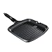 Russell Hobbs Cast Aluminium Griddle Pan with Removable Handle, Black, 27 cm