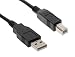 Premium 2.0 USB Printer Cable for CANON Pixma MX300 / Pixma MX310 / Pixma MX320 (6 ft) with a Black Push Mount Cable Tie