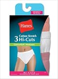 Hanes Womens Comfortsoft Waisband Hi-cuts Assorted