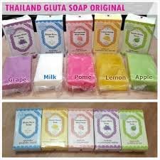 (10 Dozens) 70g. Apple Gluta Whitening Herbal Soap By Wink White, Skin Lightening.