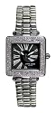 Pierre Cardin Women's Time Couture Collection Square Crystal Accented Bracelet Watch #PC67732418021