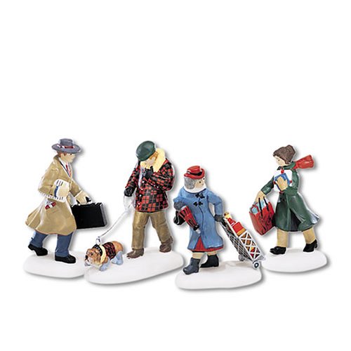 Department 56 Christmas In The City? Series Busy City Sidewalks
