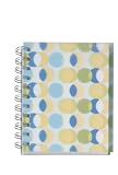 YOUNG GENERATION YP 232003 A6 WIRE-O-BOOK Notizbuch mit PP-Cover DIN A6 holzfreies Papier kariert und perforiert Dots blue