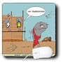 Londons Times Fish Fishing Deep Beneath Cartoons - Hammerhead Shark Construction Workers - Mouse Pads