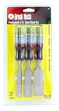 Great Neck 903 3 Piece Wood Tang Chisel Set