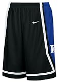 Duke Blue Devils NCAA Black Adult Screen Printed Replica Basketball Shorts By Nike Team Sports