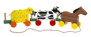 Melissa & Doug Pull-Along Farm Animals