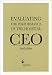 Evaluating the Performance of the Hospital CEO