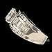 Bianca: 5.2ct Russian Ice on Fire CZ 3 in 1 Stacked Bridal Wedding Ring Set, 3068, 925 Silver