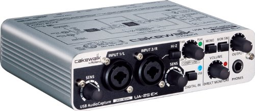 EDIROL 24-bit USB Audio Capture UA-25EXCW