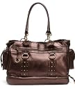 Nest Bronze Whipstitch Diaper Bag